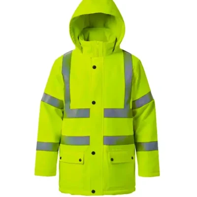 Parka térmica amarilla fluor